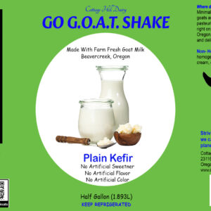 Plain Kefir 1/2 Gallon