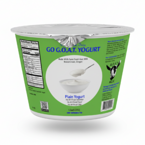 Farmstead European-Style Plain Goat Milk Yogurt